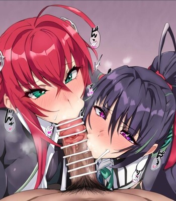 Rias Gremory (Highschool DXD) comic porn sex 249