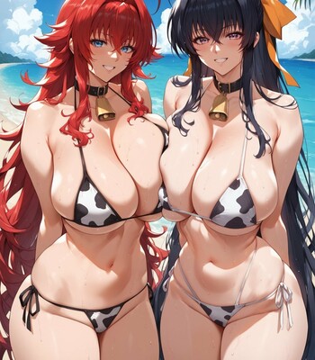 Rias Gremory (Highschool DXD) comic porn sex 308