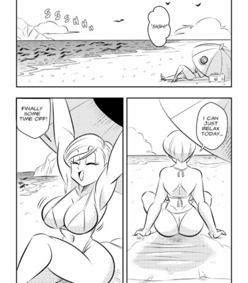 Beach Call comic porn thumbnail 001