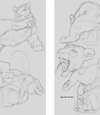 Free-Fer-All! Feral Art Pack! comic porn sex 118