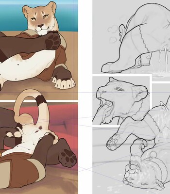 Free-Fer-All! Feral Art Pack! comic porn sex 124