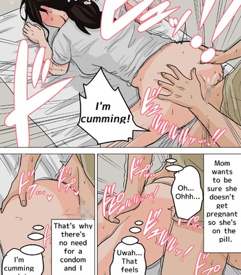 Mainichi Okaa-san de Seiyoku Shori! ~Haha no Jimuteki Sex wa Nakadashi Houdai | Relieving My Sex Drive with Mom Every Day! comic porn sex 11