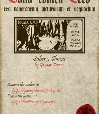 Saber X Shirou comic porn sex 9