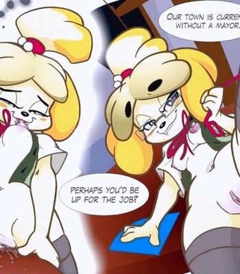 Animal Crossing › Isabelle después de hora (Animal Crossing) comic porn sex 3