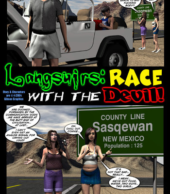 Porn Comics - Langsuirs Race with the Devil