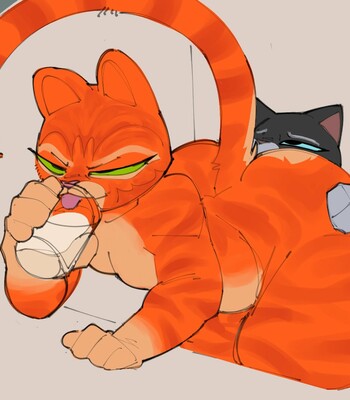 Drunk Puss x Kitty comic porn sex 5