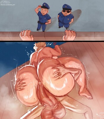 Mrs. Briefs and Roshi Mixed Bathing comic porn sex 15