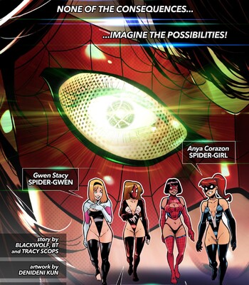 Sluttish Spider Bitches’ Night Out comic porn sex 2