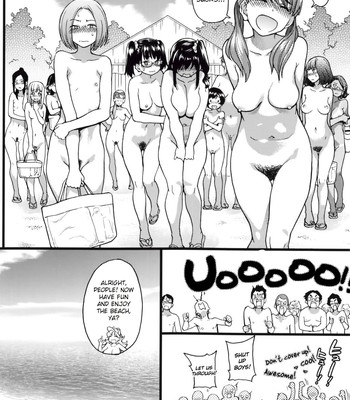 Nudist Beach ni Shuugakuryokou de!! +8P Shousasshi comic porn sex 18