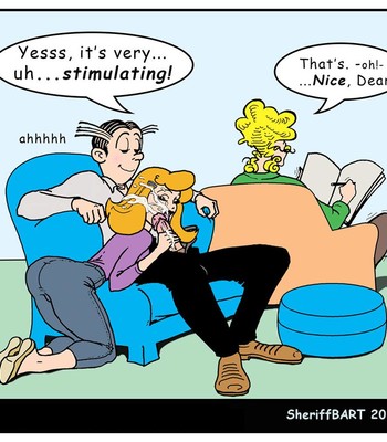 Blondie and Dagwood Cooking Show comic porn sex 3