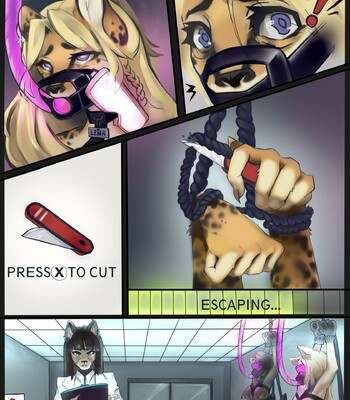 Porn Comics - The Failed Escape From The Factory