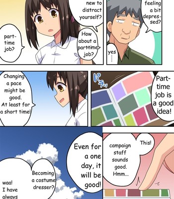 Niizuma Nanaka no Roshutsu Beit | Exposure Job of The New Wife Nanaka comic porn sex 4