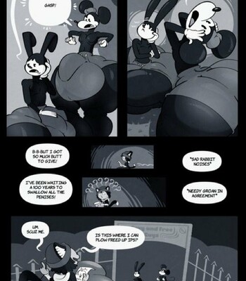 Mickey Mouse and Oswald the Rabbit in: Public Use comic porn sex 3