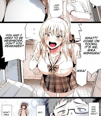 Hisashiburi ni Saikai shita Osananajimi wa Dosukebe Gal ni Nattemashita. [Colorized] comic porn sex 4