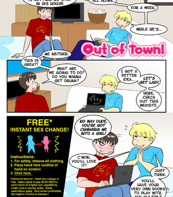 Porn Comics - Out of Town 1 + 2