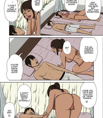 Suekko to Kasshoku Mama | Youngest Child and Tanned Mother comic porn sex 19