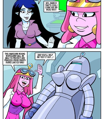 Adventure Time – Bubblegum’s Boxer Bot comic porn thumbnail 001