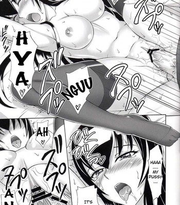 Saeko no Shitatari [Highschool of the Dead] comic porn sex 11