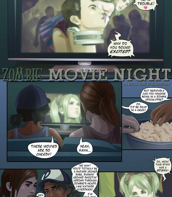 Porn Comics - Zombie Movie Night