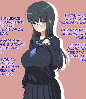 My Plain, Busty Little Sister Gets Horny When She Cosplays? comic porn sex 12