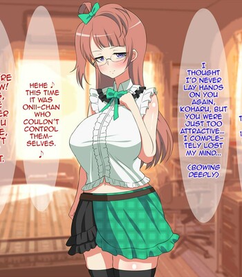 My Plain, Busty Little Sister Gets Horny When She Cosplays? comic porn sex 70