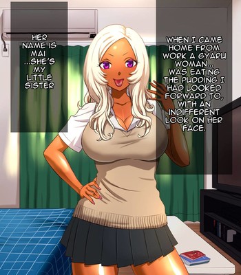 Kuro Gal Bitch My Sister | My Black Gyaru Slut Sister comic porn sex 3