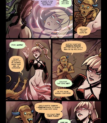 The Cummoner Ch. 28 Soul-Bound Sorceress comic porn sex 13