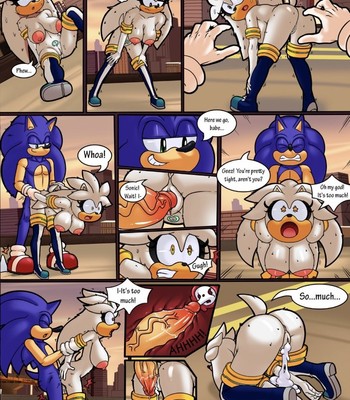 Sonic defeats silver! RULE 63 comic porn sex 4