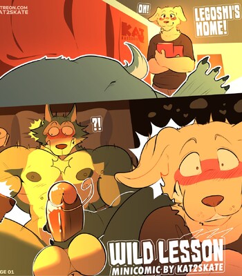 Porn Comics - 🔥🐺Wild Lesson! 🐶🔥[In Progress…]