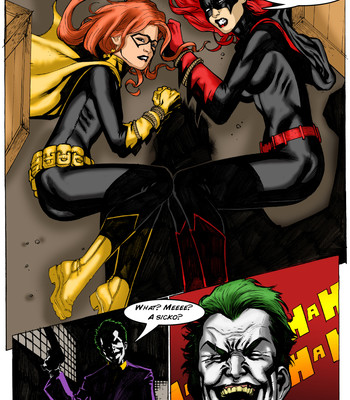 Porn Comics - Joker Rapes Batgirl & Batwoman 