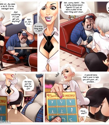 Coochies Diner comic porn sex 8