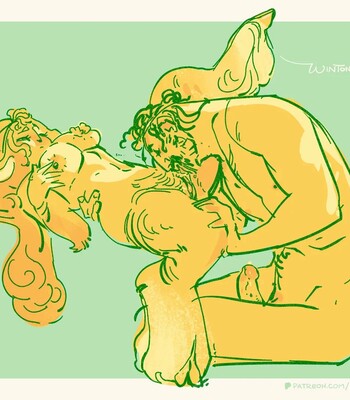 Satyr x Swordsman (WIP) comic porn sex 4