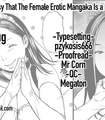 Onna Eromangaka ga Inran da nante Gensou ja nai? | It’s Not a Fantasy That The Female Erotic Mangaka Is a Pervert? Ch. 1 comic porn sex 75