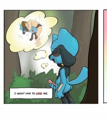 Porn Comics - Riolu x Trainer comic