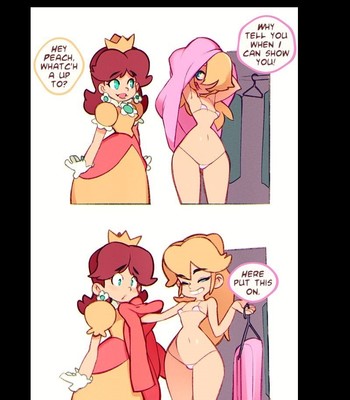 Porn Comics - Peach and Daizy undercover Shygals