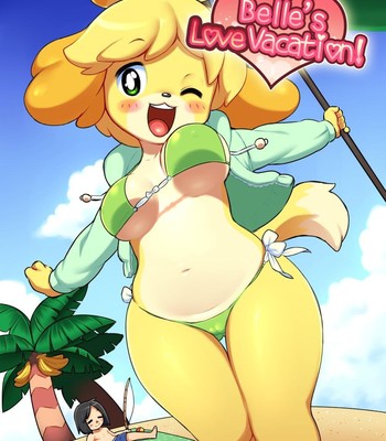 Porn Comics - [Shortcake Jam (NeoPop, Rinfu, Pitaya)] Belle’s Love Vacation! (Animal Crossing) [English](Colorized)