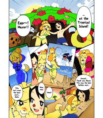 [Shortcake Jam (NeoPop, Rinfu, Pitaya)] Belle’s Love Vacation! (Animal Crossing) [English](Colorized) comic porn sex 3
