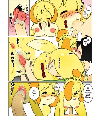[Shortcake Jam (NeoPop, Rinfu, Pitaya)] Belle’s Love Vacation! (Animal Crossing) [English](Colorized) comic porn sex 5