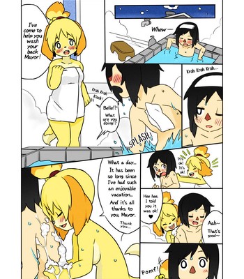[Shortcake Jam (NeoPop, Rinfu, Pitaya)] Belle’s Love Vacation! (Animal Crossing) [English](Colorized) comic porn sex 9