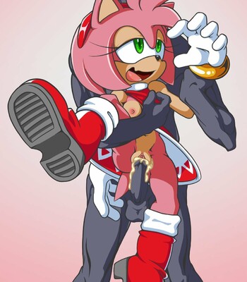 Amy x Human (Sonic the Hedgehog) comic porn sex 2