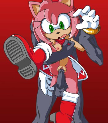 Amy x Human (Sonic the Hedgehog) comic porn sex 3