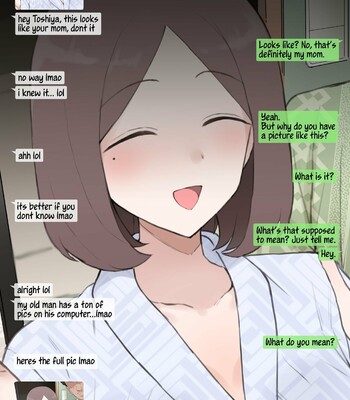 [Terasu MC] Mom LINE NTR [English] [Tekkamaki] comic porn thumbnail 001