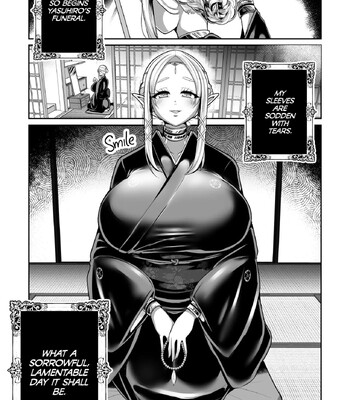H Seidorei Elf no Souzoku Mondai ni Tsuite ~ Sougi-hen | Machinations of an Elven Concubine Part Two: Funeral comic porn sex 7
