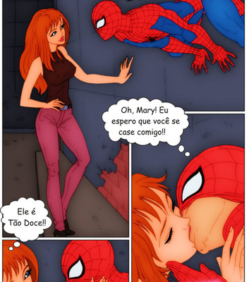 Porn Comics - Spider-Man Alley Sex