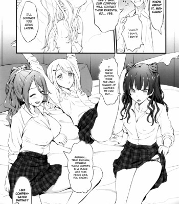 Straylight Enkou Gokko | Playing Pretend Compensated Dating with Straylight (THE iDOLM@STER: Shiny Colors) [English] comic porn sex 5