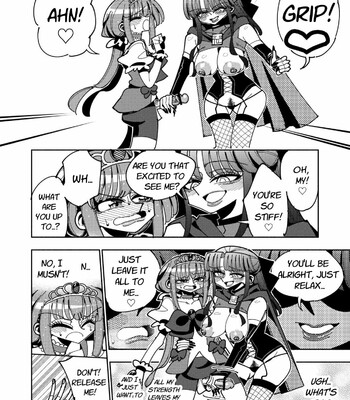Futanari Mahou Shoujo VS Aku no Onna Kanbu no Yuuwaku | Futanari Magical Girl vs Seduction of an Evil Female Executive comic porn sex 14