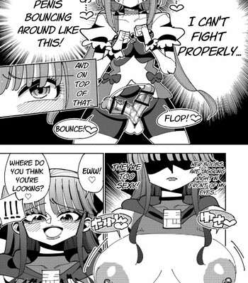 Futanari Mahou Shoujo VS Aku no Onna Kanbu no Yuuwaku | Futanari Magical Girl vs Seduction of an Evil Female Executive comic porn sex 23