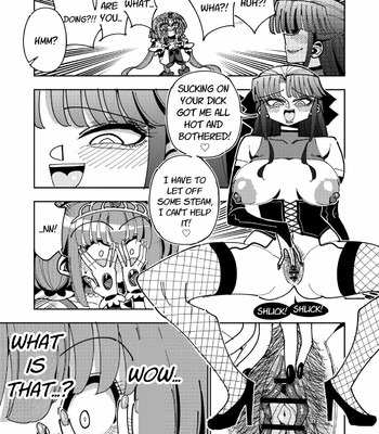 Futanari Mahou Shoujo VS Aku no Onna Kanbu no Yuuwaku | Futanari Magical Girl vs Seduction of an Evil Female Executive comic porn sex 41
