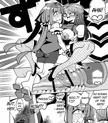 Futanari Mahou Shoujo VS Aku no Onna Kanbu no Yuuwaku | Futanari Magical Girl vs Seduction of an Evil Female Executive comic porn sex 46