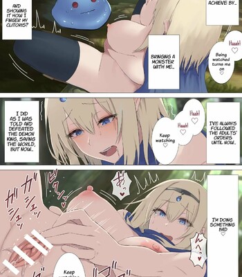 Yuusha to Slime no Kyousei | Hero and Slime Symbiohabitation comic porn sex 18